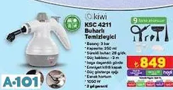 KİWİ KSC4211 BUHARLI TEMİZLEYİCİ